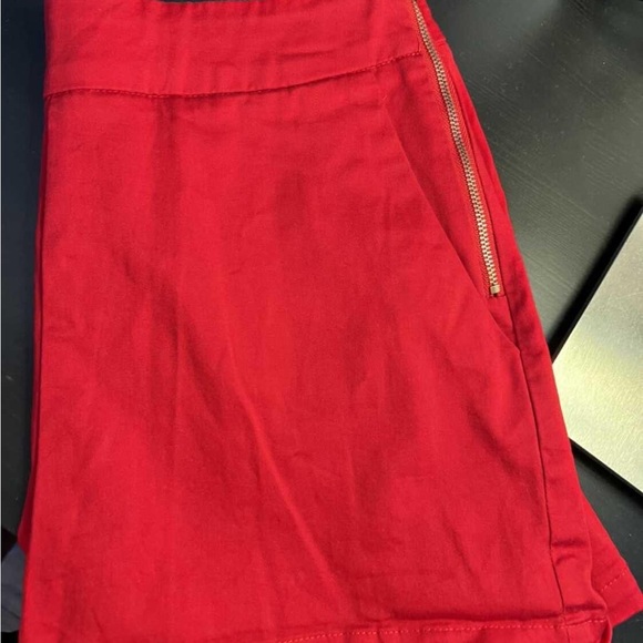 Studio F red shorts - Picture 2 of 5